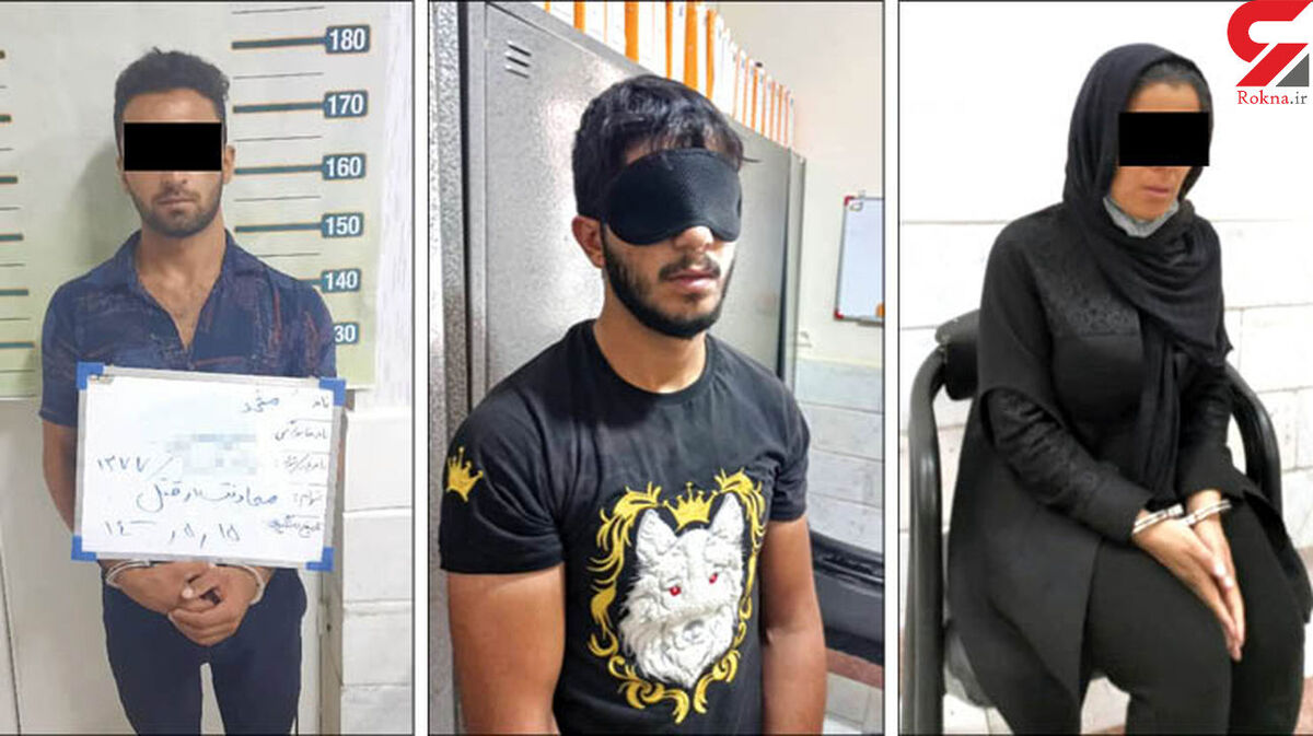 جنایت هولناک در مشهد/ماجرای عشق گناه آلود زن خیانتکار هنگام بازسازی صحنه قتل فاش شد +عکس
