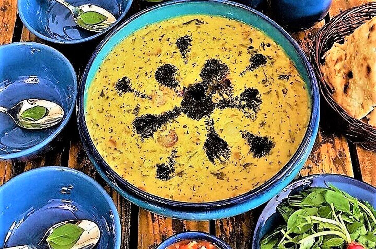 یه آش خوشمزه اراکی برای عصرانه | طرز تهیه یک آش لذیذ و عالی؛ آش کشک ترخینه