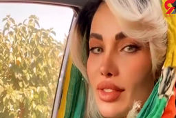 عکس جنجالی/ چهره ترسناک هالووینی همسر مهدی قائدی!