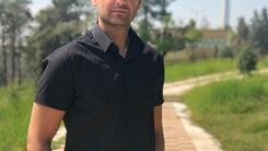 عکس دیده نشده امیرحسین آرمان با تیپ منشوری 
