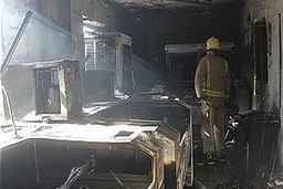 آتش سوزی وحشتناک در پامنار تهران + جزئیات بیشتر 