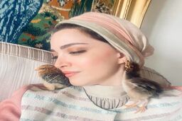 استایل پاییزی متفاوت بهنوش طباطبایی | تغییر چهره عجیب بهنوش طباطبایی در این مدتی که نبود + عکس