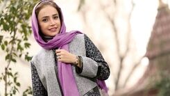 تیپ ارتشی شبنم قلی خانی حاشیه ساز شد/ژست عجیب خانم بازیگر روی ریل قطار 
