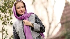 تیپ ارتشی شبنم قلی خانی حاشیه ساز شد/ژست عجیب خانم بازیگر روی ریل قطار 