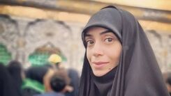 خداحافظی الهام چرخنده با کربلا +عکس