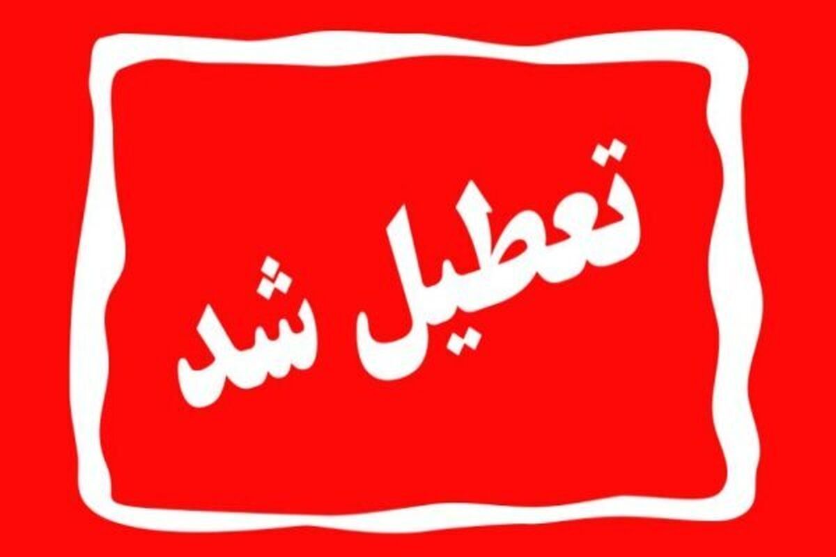 تعطیلی مدارس فردا چهارشنبه ۲۲ آذر | مدارس کدام شهرها فردا تعطیل است؟