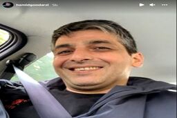 حرکات عجیب حمید گودرزی برای رساندن تقلب +فیلم