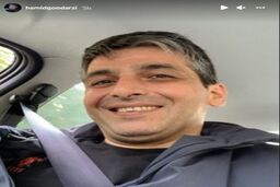 حرکات عجیب حمید گودرزی برای رساندن تقلب +فیلم
