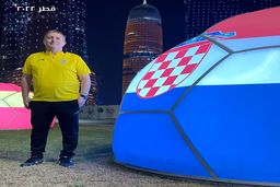 عکس یادگاری اسکوچیچ  در دوحه