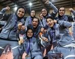 خوشحالی پیکانی‌ها از قهرمان شدن در لیگ فوتسال زنان