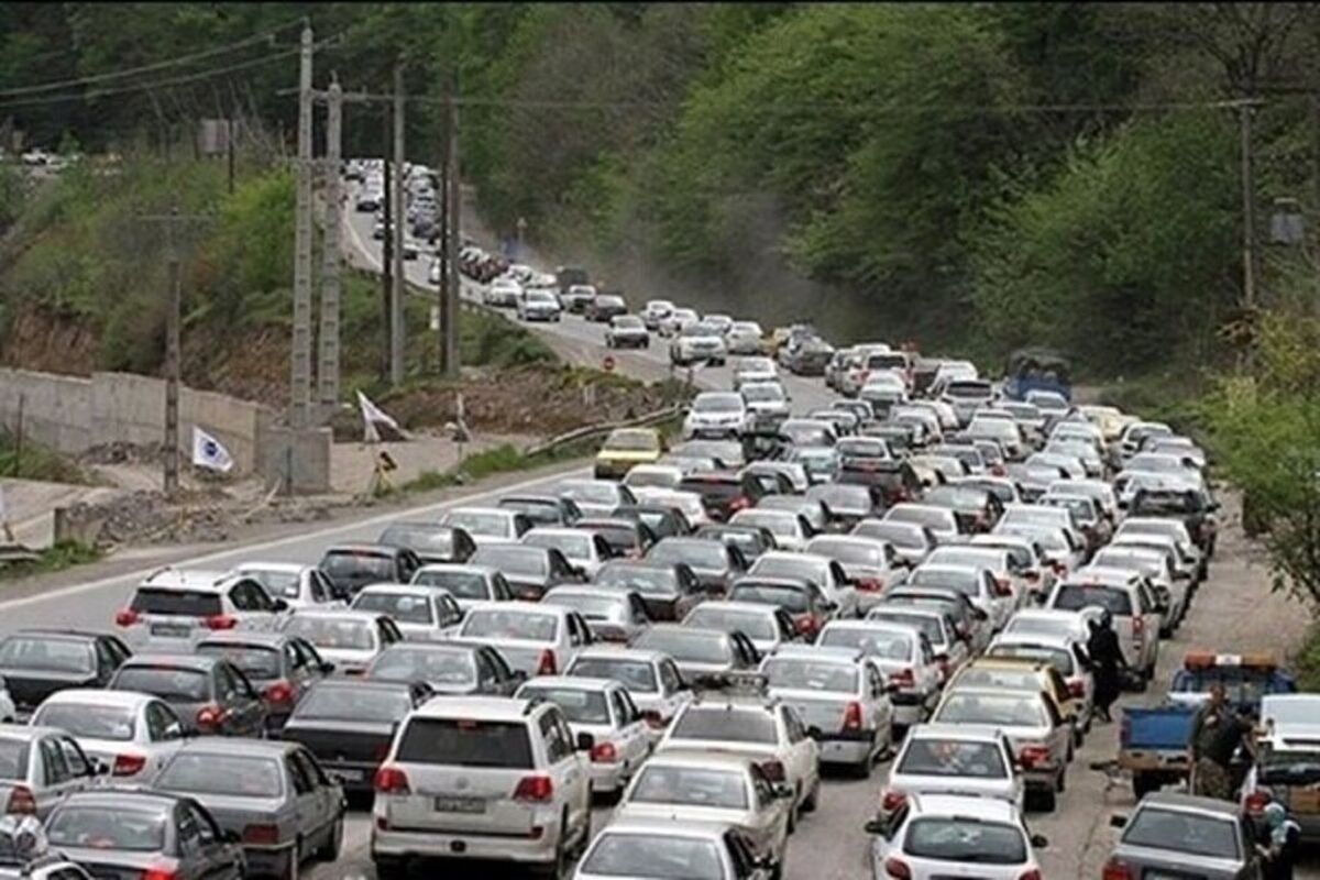 خبر مهم برای مسافران شهرهای شمالی | ترافیک سنگین در تمام محورهای شمالی