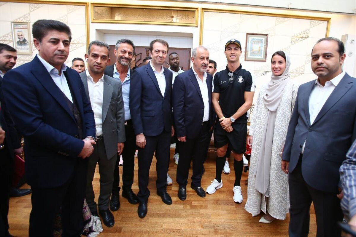 گزارش AFC از استقبال ایرانی‌ها از رونالدو!