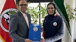 الهه منصوریان سرمربی شد 