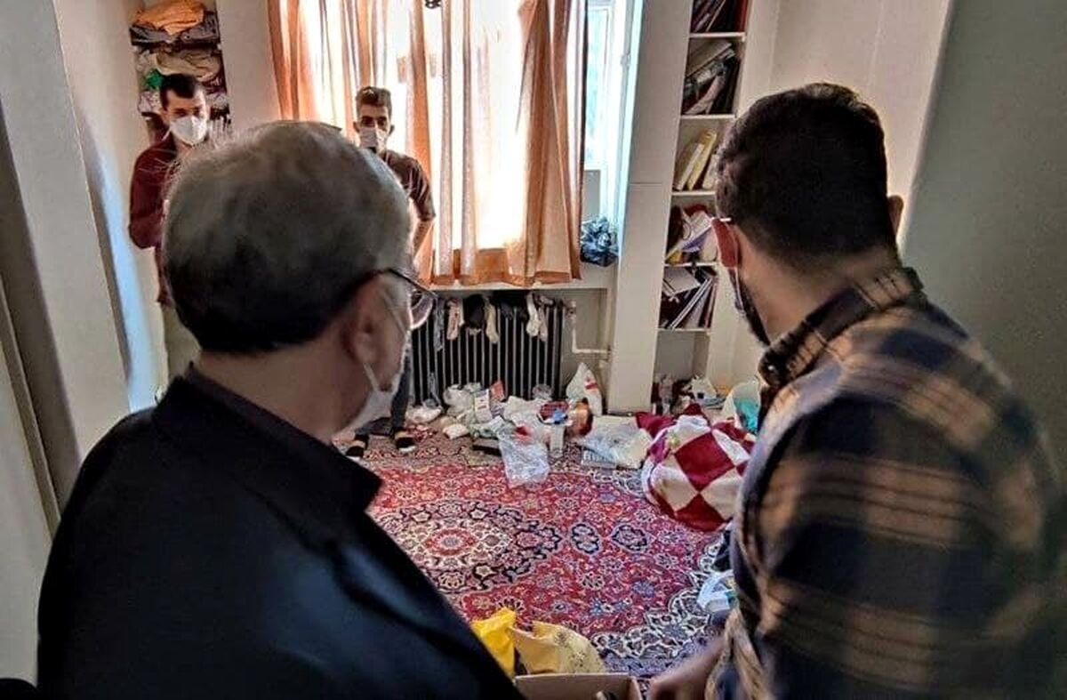  نگاه بهت‌زده وزیر بهداشت از خوابگاه دانشجویی پسران! +عکس