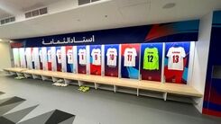 عکس جالب از رختکن ایران آماده دیدار برابر قطر +عکس