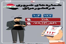 قابل توجه زائران اربعین | شماره هاى ضرورى در کشور عراق
