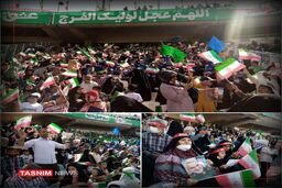 اجرای پرشور سرود «سلام فرمانده» در ورزشگاه آزادی