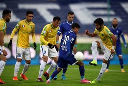 صحنه جنجالی جدال تیم استقلال و صنعت نفت؛ گل به درستی مردود اعلام شد؟+فیلم 