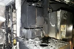 آتش سوزی وحشتناک ۱۲ خانه در یک روستا