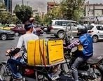یک پیک موتوری چه قدر در آمد دارد؟