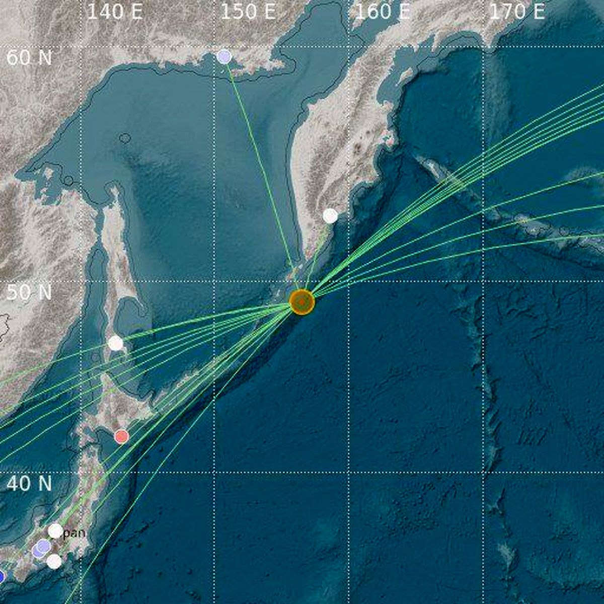 وقوع زلزله ۵.۸ ریشتری در روسیه