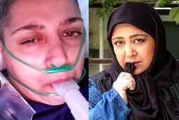 عکس عجیب از حال وخیم شهره لرستانی 