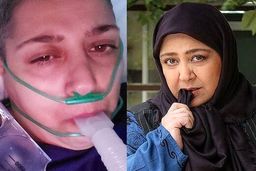 عکس عجیب از حال وخیم شهره لرستانی 