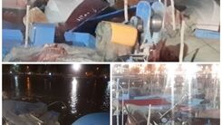 سونامی وحشتناک در بوشهر + عکس