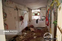 عکسی غم انگیز از زلزله هرمزگان