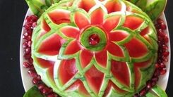  تزیین ژله هندوانه ای شب یلدا + تصاویر