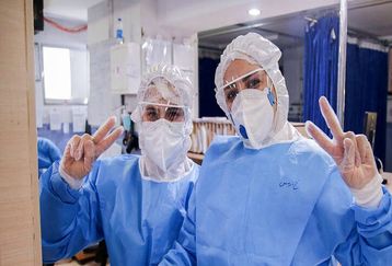 تصاویری متفاوت از کادر درمان + عکس دیدنی