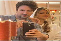 مهاجرت حسابی به همسر شاهرخ استخری ساخت | خوشگذرونی و گردش زن شاهرخ استخری  با رفیق جدیدش در غربت به دور از چشم شوهرش! +عکس جنجالی