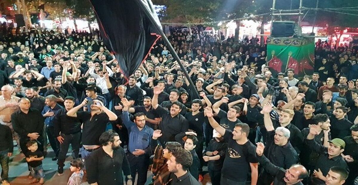 تصاویری از اسب تعزیه و شبیه خوانی عاشورا در نیویورک