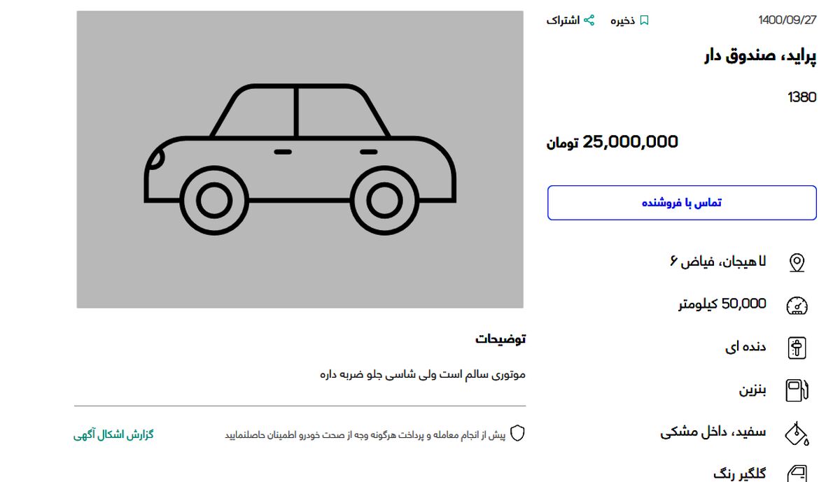 با ۲۵ میلیون تومان می شود خودرو خرید؟
