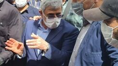 حضور سردار قاآنی در مراسم تشیع پیکر شهید حسن صیاد خدایی +عکس