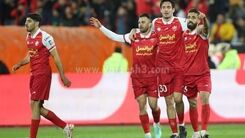 گل دوم پرسپولیس به شمس آذر / کری خوانی بانوان تماشاگر پرسپولیس با طرفداران حریف!