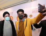 سلفی دیدنی یک نوجوان با رئیسی + عکس