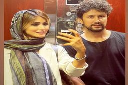 چهره جنجالی زن شاهرخ استخری بعد از حمام | حمله هواداران شاهرخ استخری به همسرش برای فریب مردم +عکس خبرساز