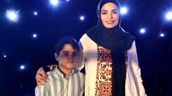 مهمانی لاکچری و آنچنانی شروع سال تحصیلی پسر سپیده خداوردی | ست کردن سپیده خداوردی با تم جشن شروع سال تحصیلی +عکس