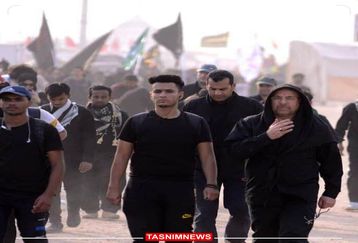 حضور «قالیباف» در راهپیمایی اربعین +عکس