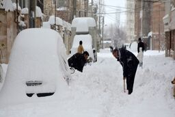 این مناطق تهران از فردا منتظر کولاک باشند |  کاهش دمای هوا تا پایان هفته