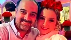 عکس جذاب برزو ارجمند و خواهرش در حال راندند هواپیمای شخصی و لاکچری!