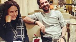 دیده شدن الناز شاکردوست با مانتو شلوار دِمده در خیابان | شیک پوشی الناز شاکردوست با لباس های قدیمی +عکس