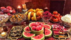 شیرینی شب یلدا کیلویی چند؟