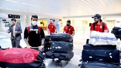 چمدان‌های بزرگ تیم ملی فوتبال ایران در لبنان جنجالی شد +عکس