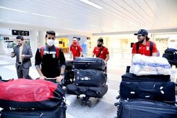 چمدان‌های بزرگ تیم ملی فوتبال ایران در لبنان جنجالی شد +عکس