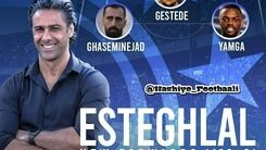 خط حمله احتمالی امسال استقلال +عکس