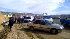 پراید مچاله شد/جا دادن ۱۲ افغانستانی در یک پراید! 