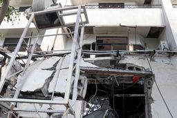 حادثه انفجار کپسول گاز در هتل پارسیان جزیره کیش