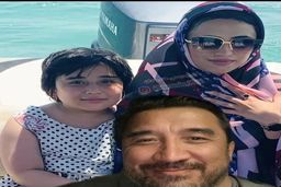  این زن خیلی جوان سومین همسر خداداد عزیزی است !  | ازدواج خداداد با زنی همسن و سال دختر بزرگش! + عکس